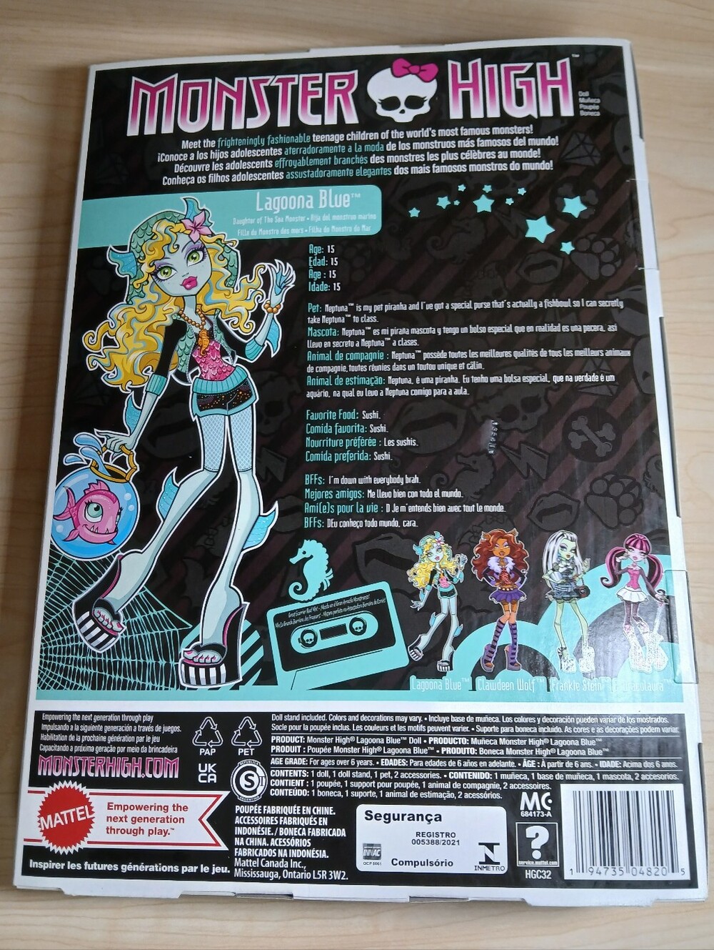 Monster High Lagoona Blue Creeproduction Doll - Picture 2 of 2